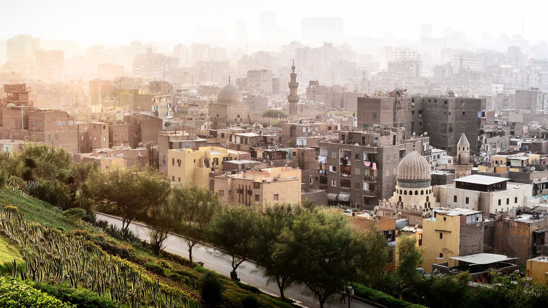 Al Azhar Park In Cairo Wallpaper And Image Pictures