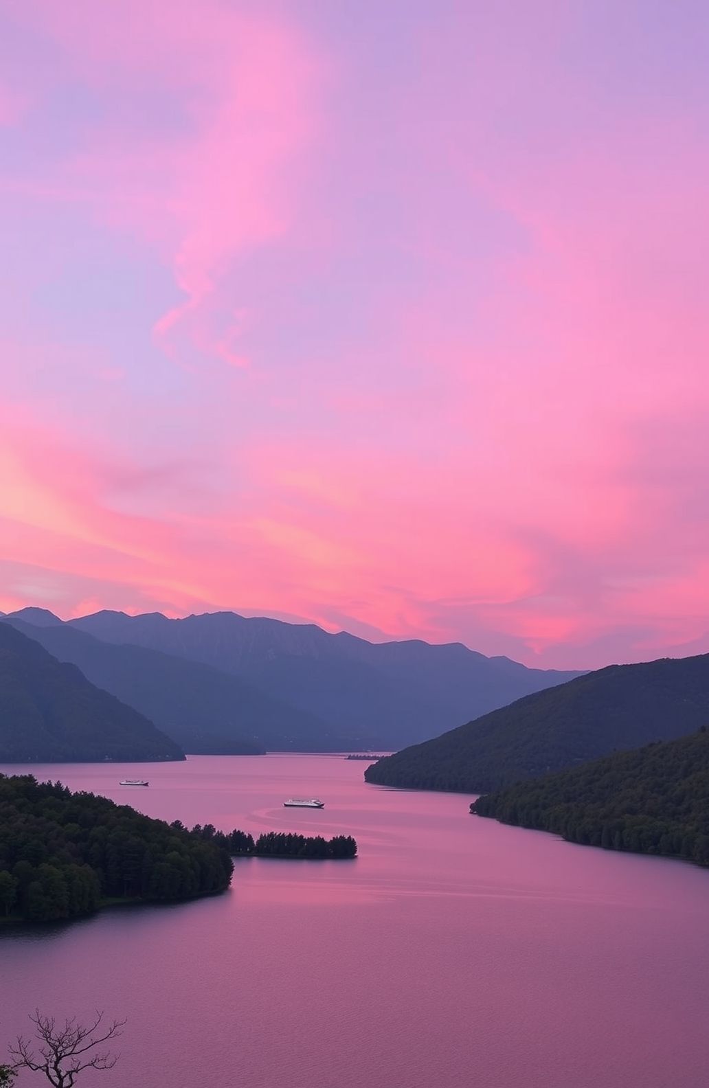 Pink Sky Wallpaper