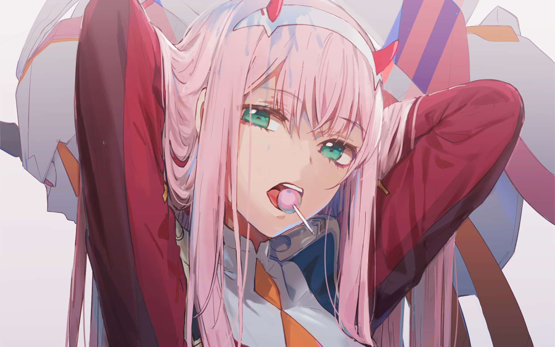 Darling In The Franxx Background Wallpaper