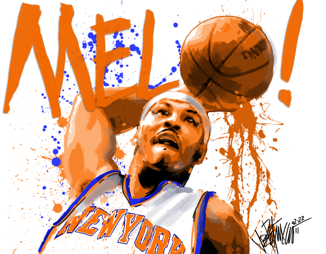 Kgsnihongo8 Carmelo Anthony Wallpaper Knicks Png Detail