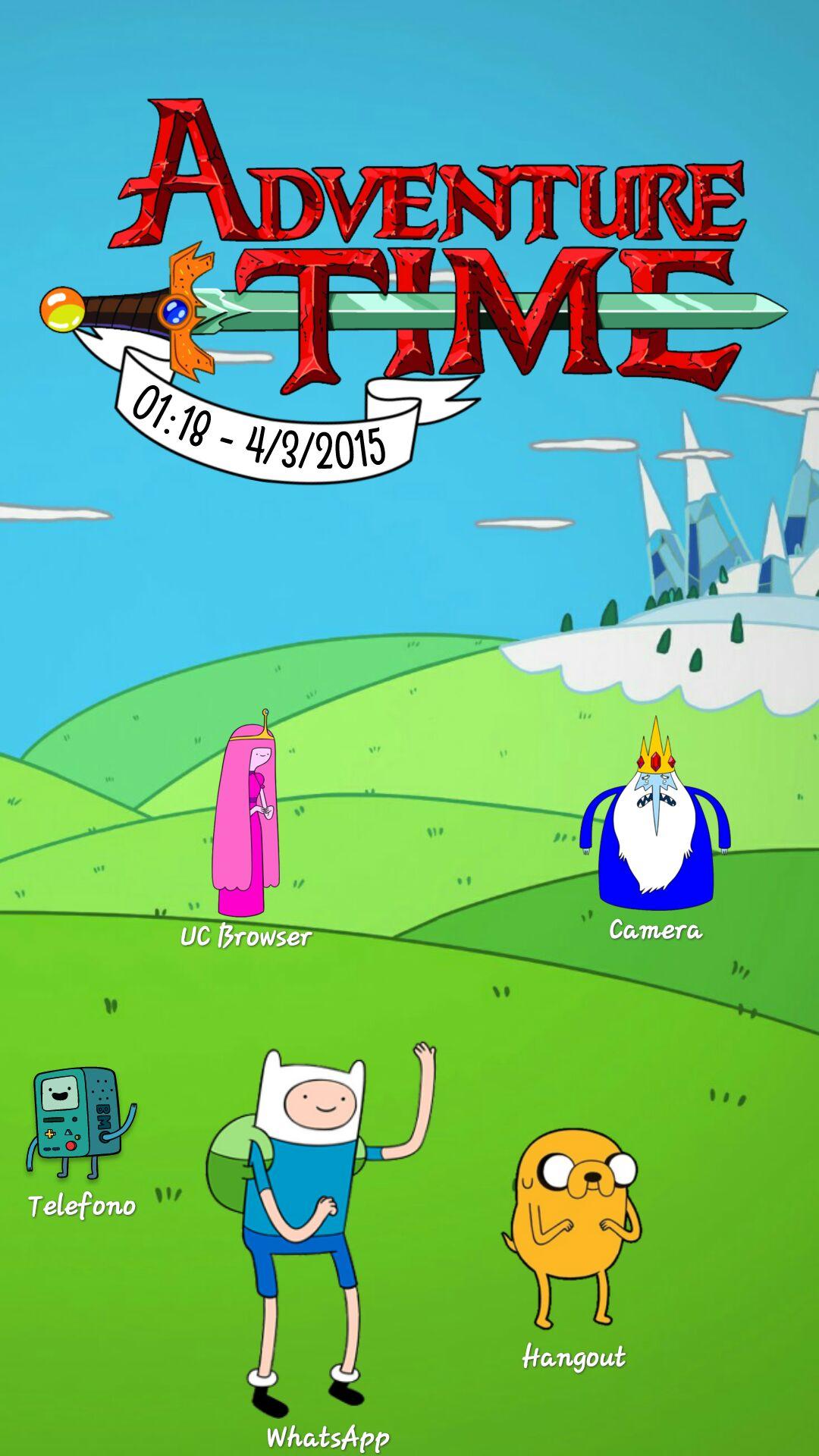 Adventure Time Wallpaper For iPhone Plus