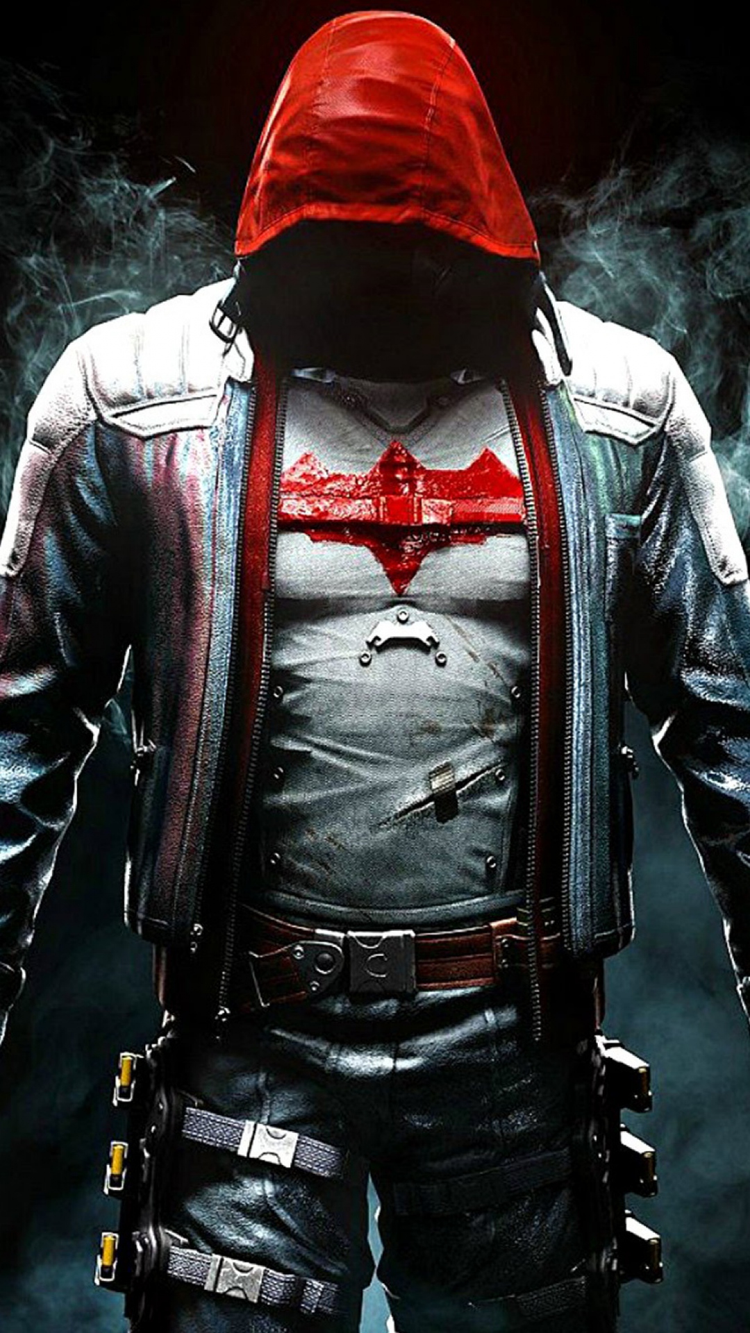 HD Background Batman Arkham Knight Red Hood Equipment Wallpaper