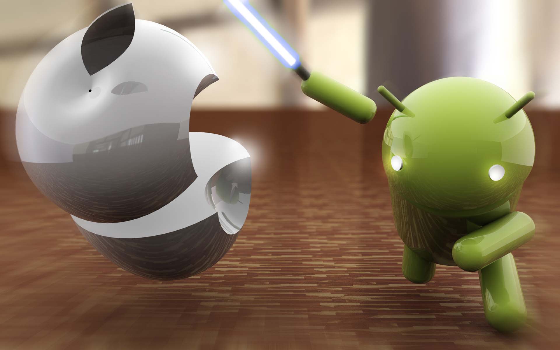 3d Android Vs Apple