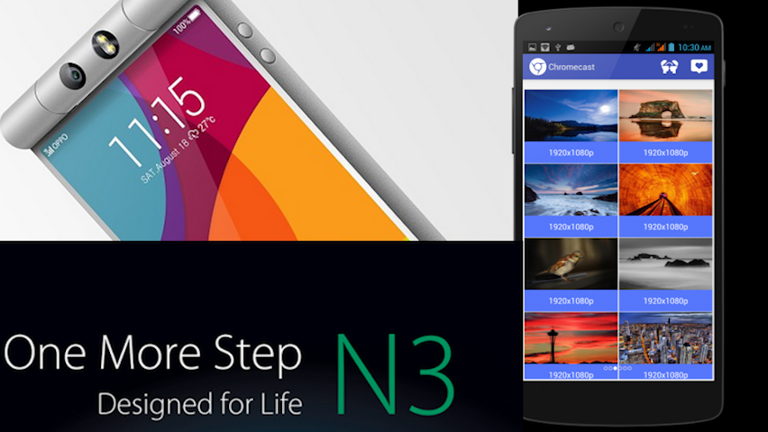 Oppo N3 Announcement Ing Chromecast Wallpaper Hit The Play Store