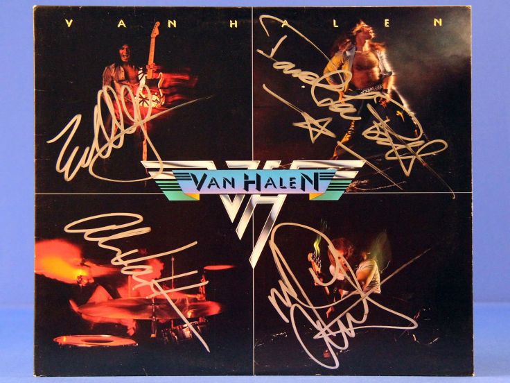 Van Halen Hard Rock Heavy Metal Classic Poster Wallpaper Background