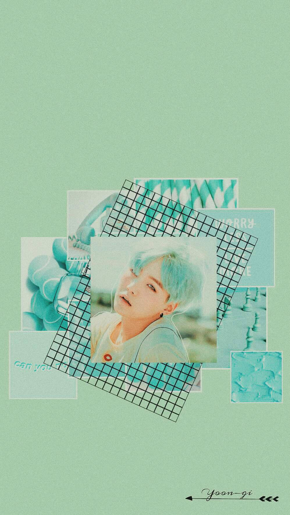 Mint Green Aesthetic Wallpaper