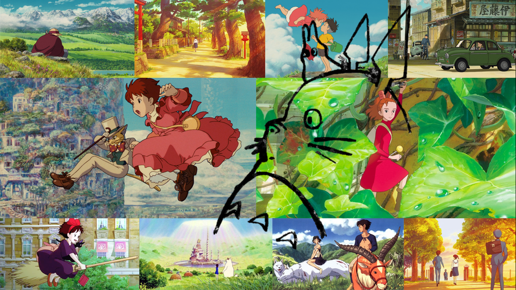 Studio Ghibli   Wallpaper by be tragic on