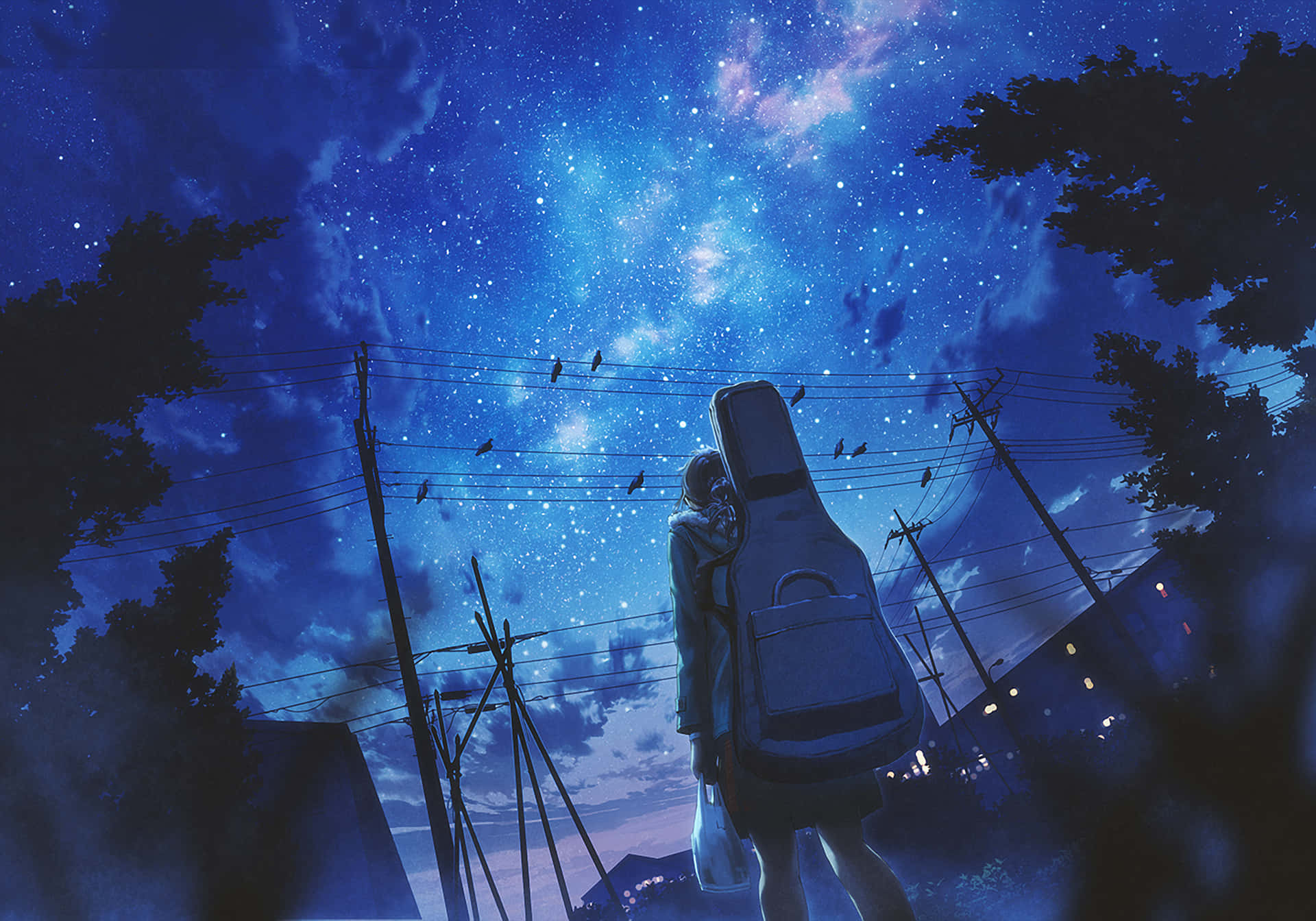 Anime Night Wallpaper