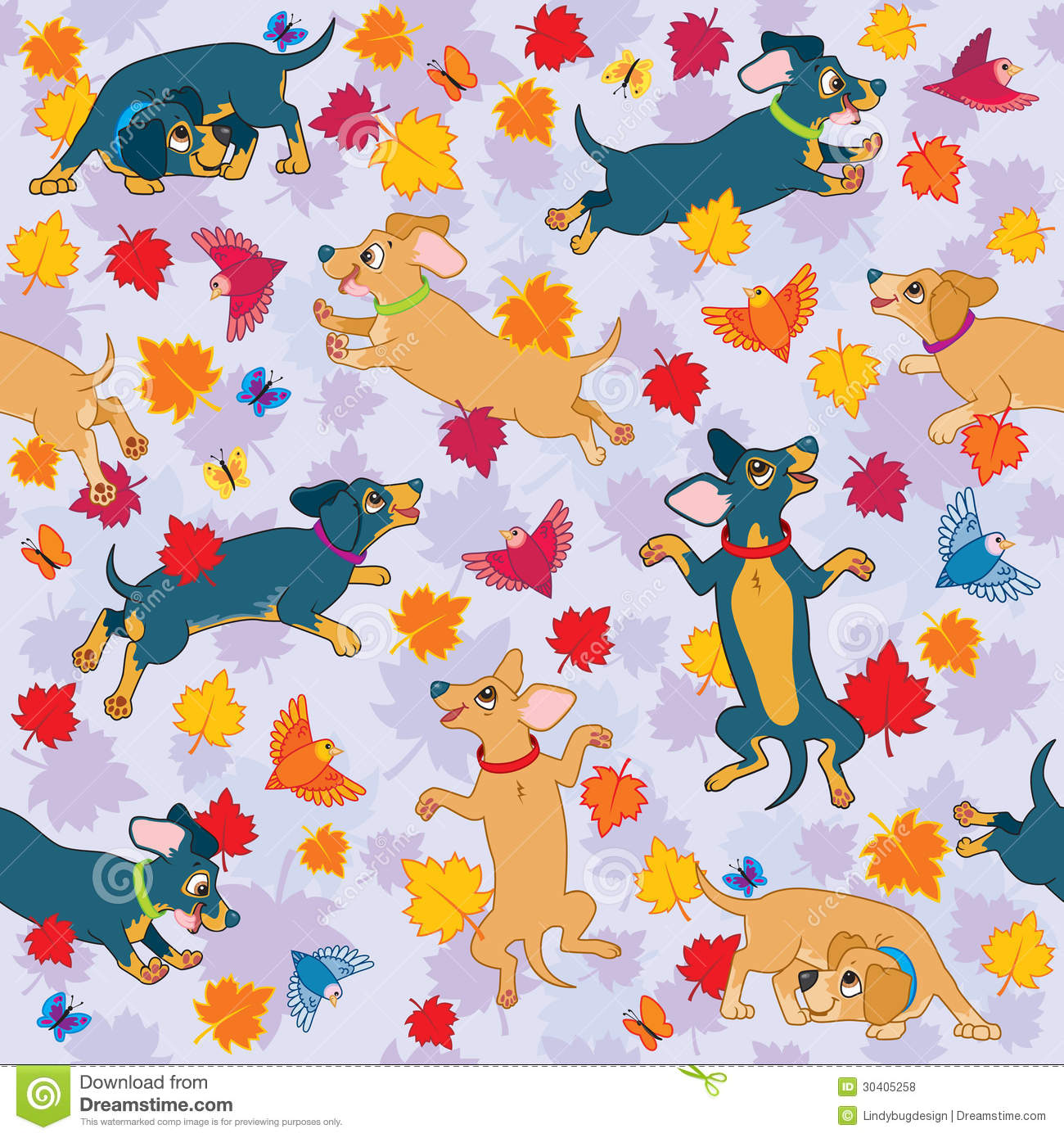 Dog Pattern Wallpaper on WallpaperSafari