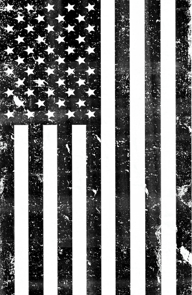 Black And White American Flag iPhone Wallpaper Dirty Vintage