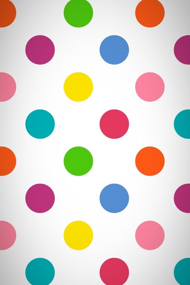 Polka Dot iPhone Wallpaper Dots