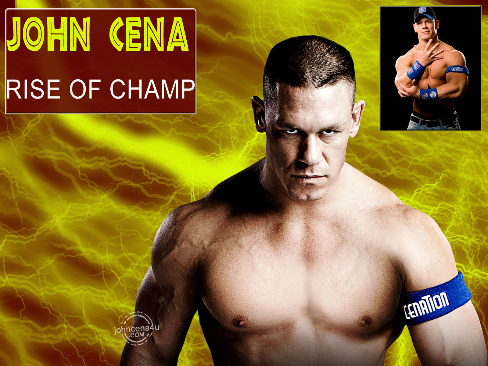 John Cena Wallpaper Rise Of Champ