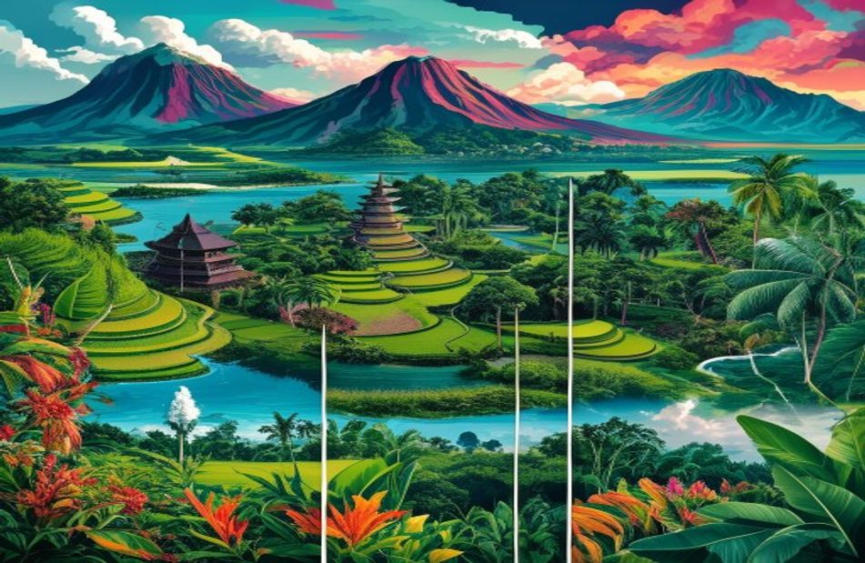 Wallpaper Peta Indonesia
