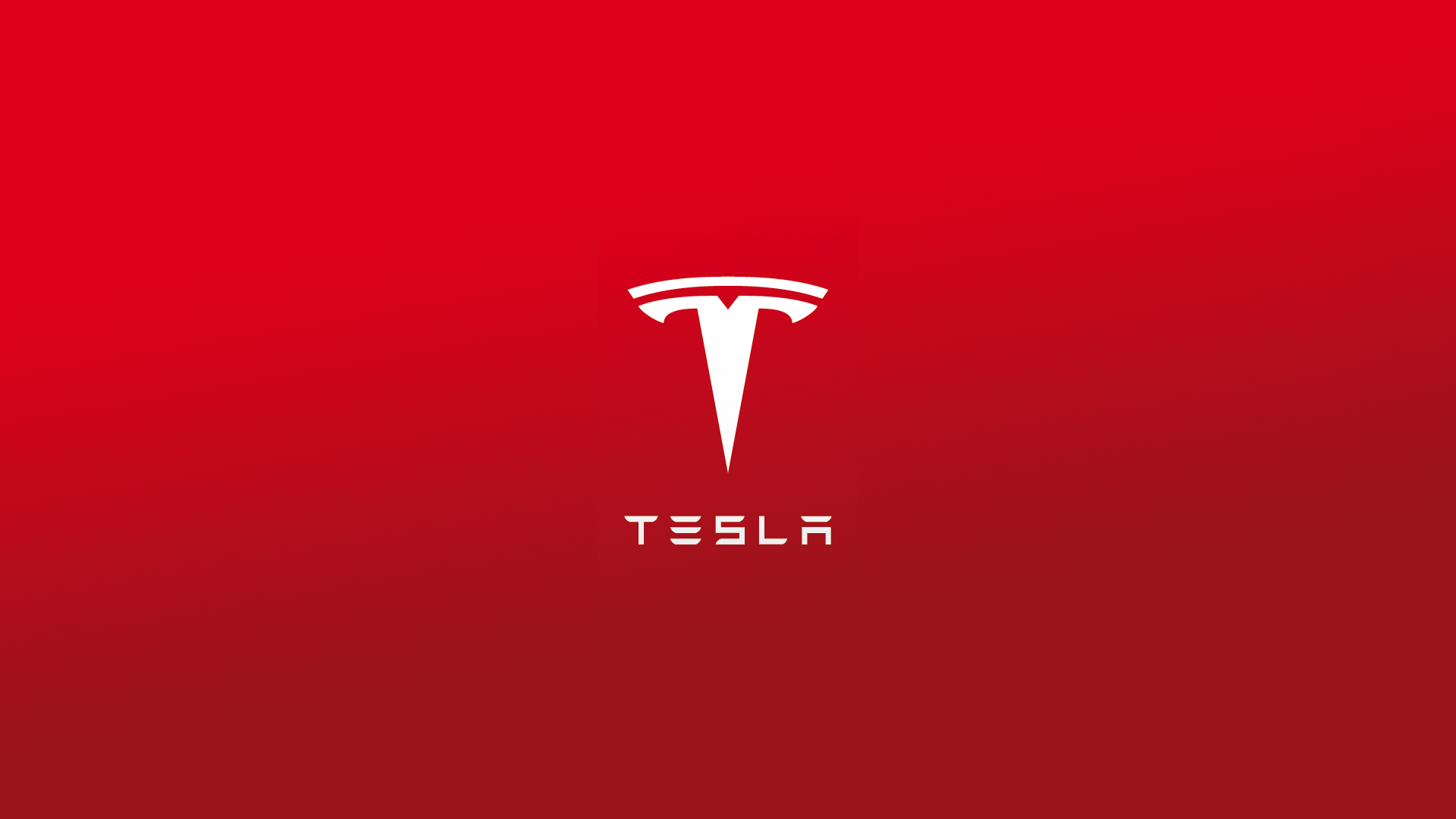 Tesla Car Logo with Red Background Wallpaper   Wallpaper Stream