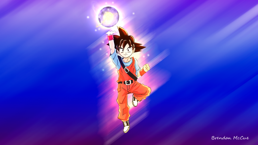 Kid Goku Wallpaper By Brendanmccuegraphics