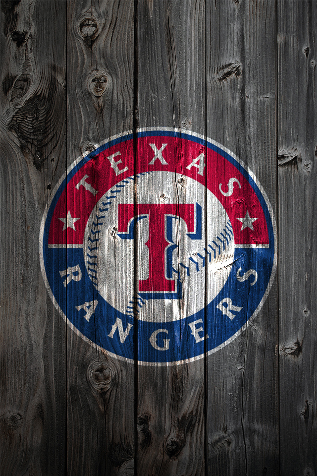 Texas Rangers Wood iPhone Background A Photo On Iver