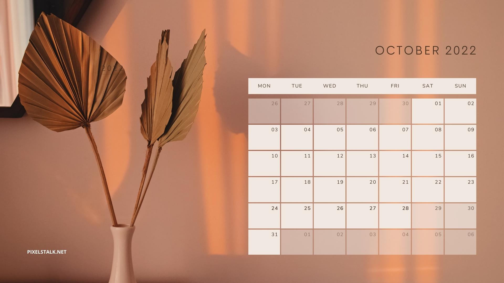  Free Download October Calendar Wallpaper Hd Desktop Net By kaylaj19