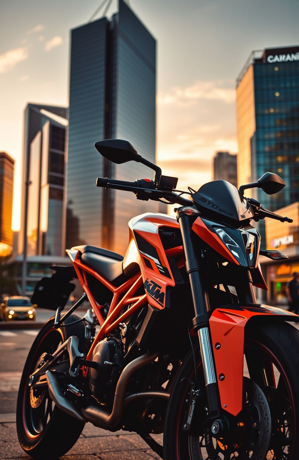 Ktm Duke Bike HD Wallpaper