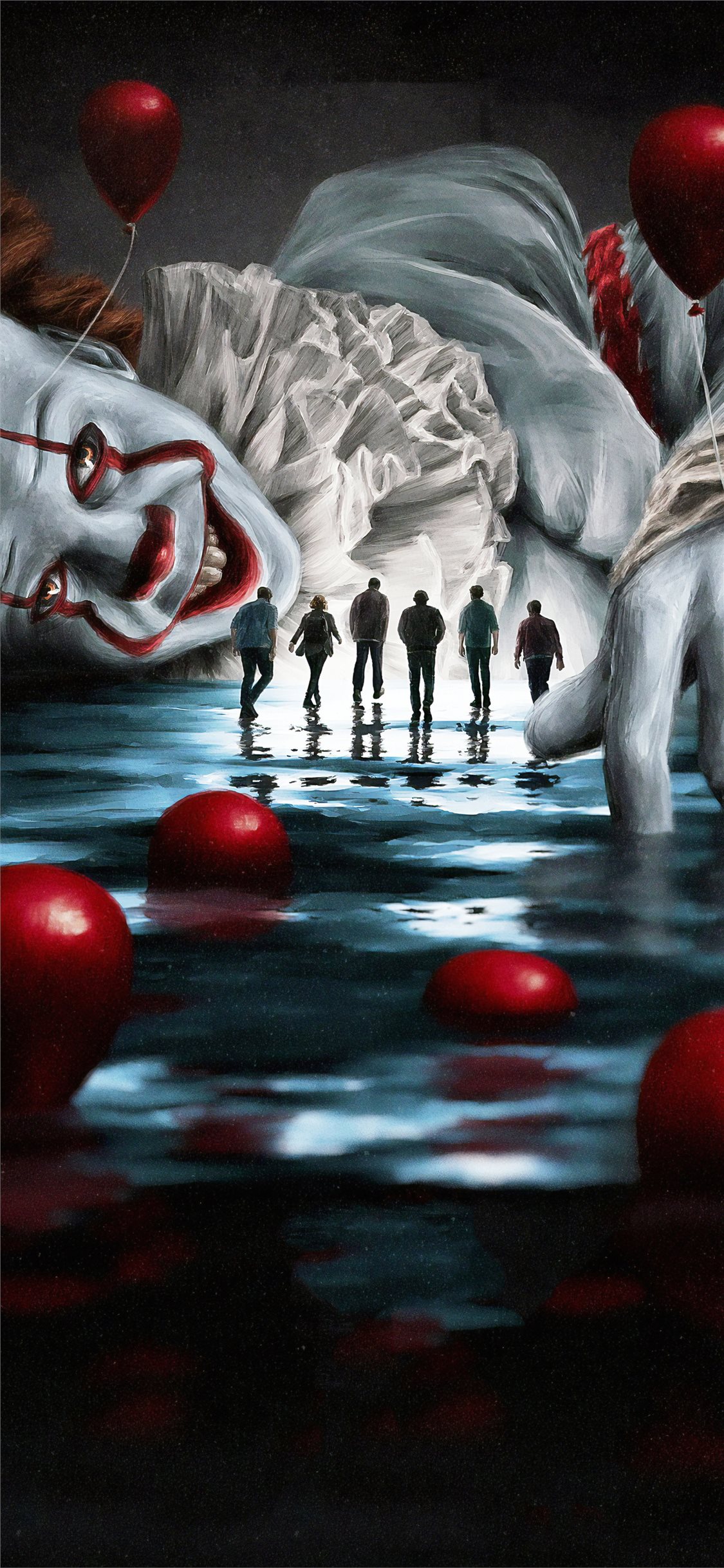 it movie 2019 4k iPhone X Wallpapers Download 1125x2436