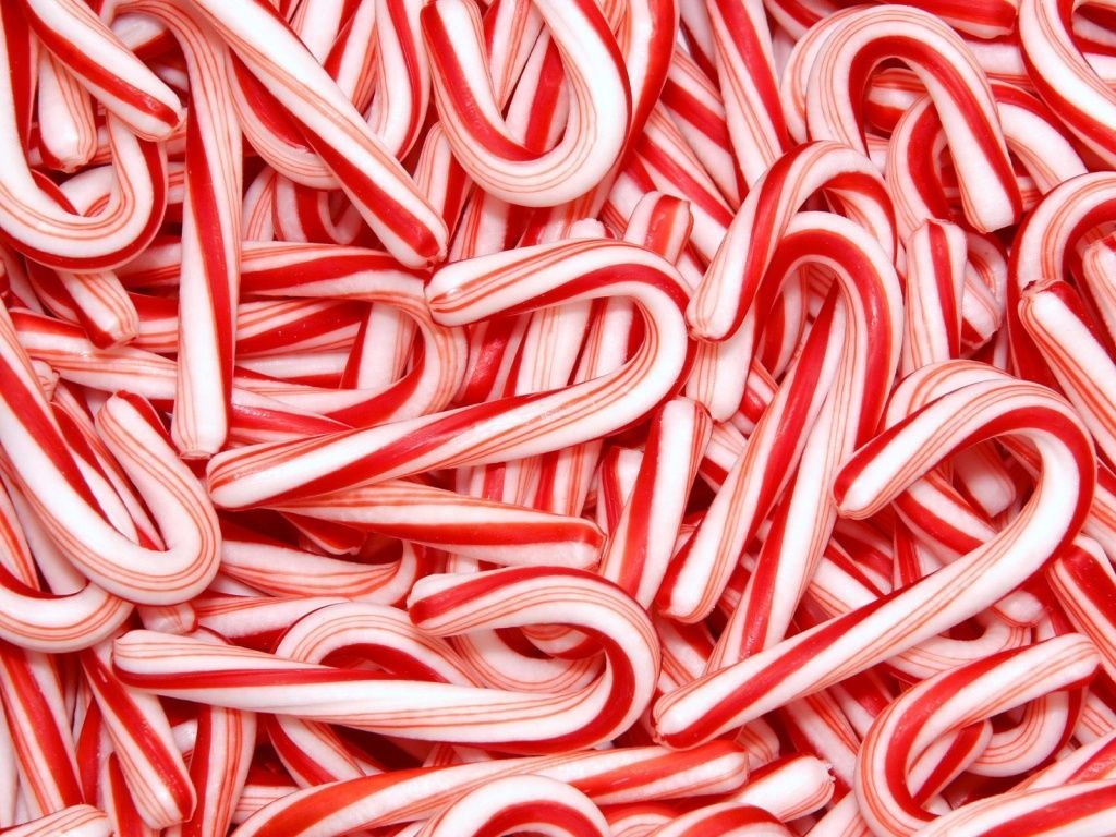 Candy Cane Wallpaper Top Background