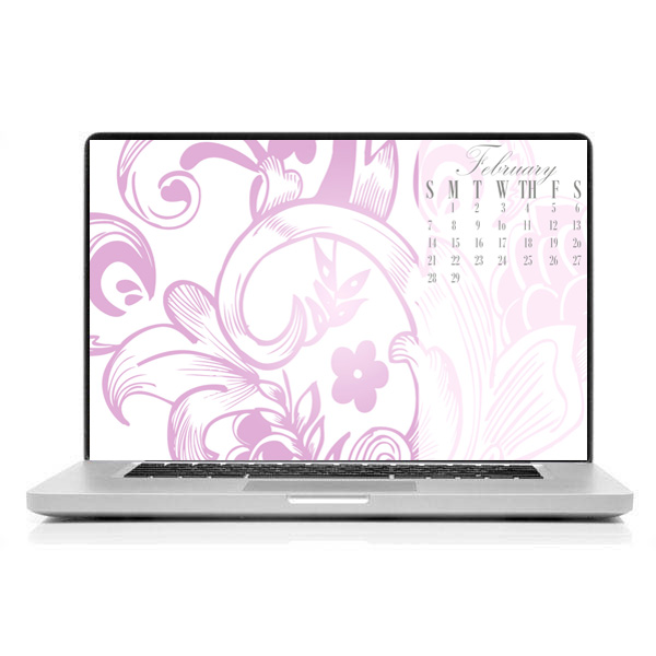 February Desktop And iPhone Wallpaper Bumblebree