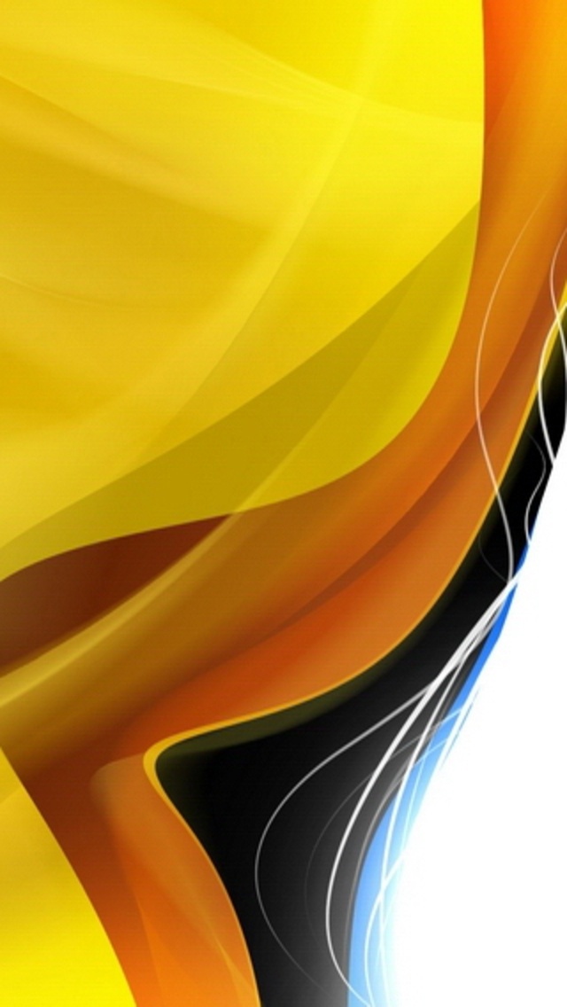 Yellow And White Background Wallpaper Abstract