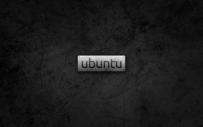 Dark Metal Linux Ubuntu Technology HD Desktop Wallpaper