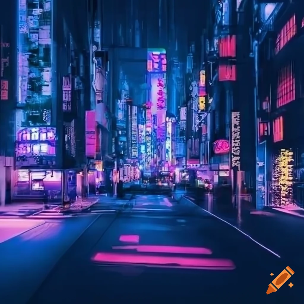 🔥 Free download Rgb neon tokyo [1024x1024] for your Desktop, Mobile ...