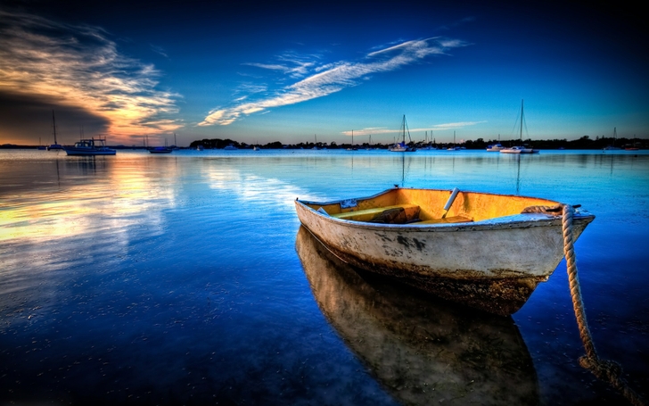 Boats HDr Photography Wallpaper High Quality