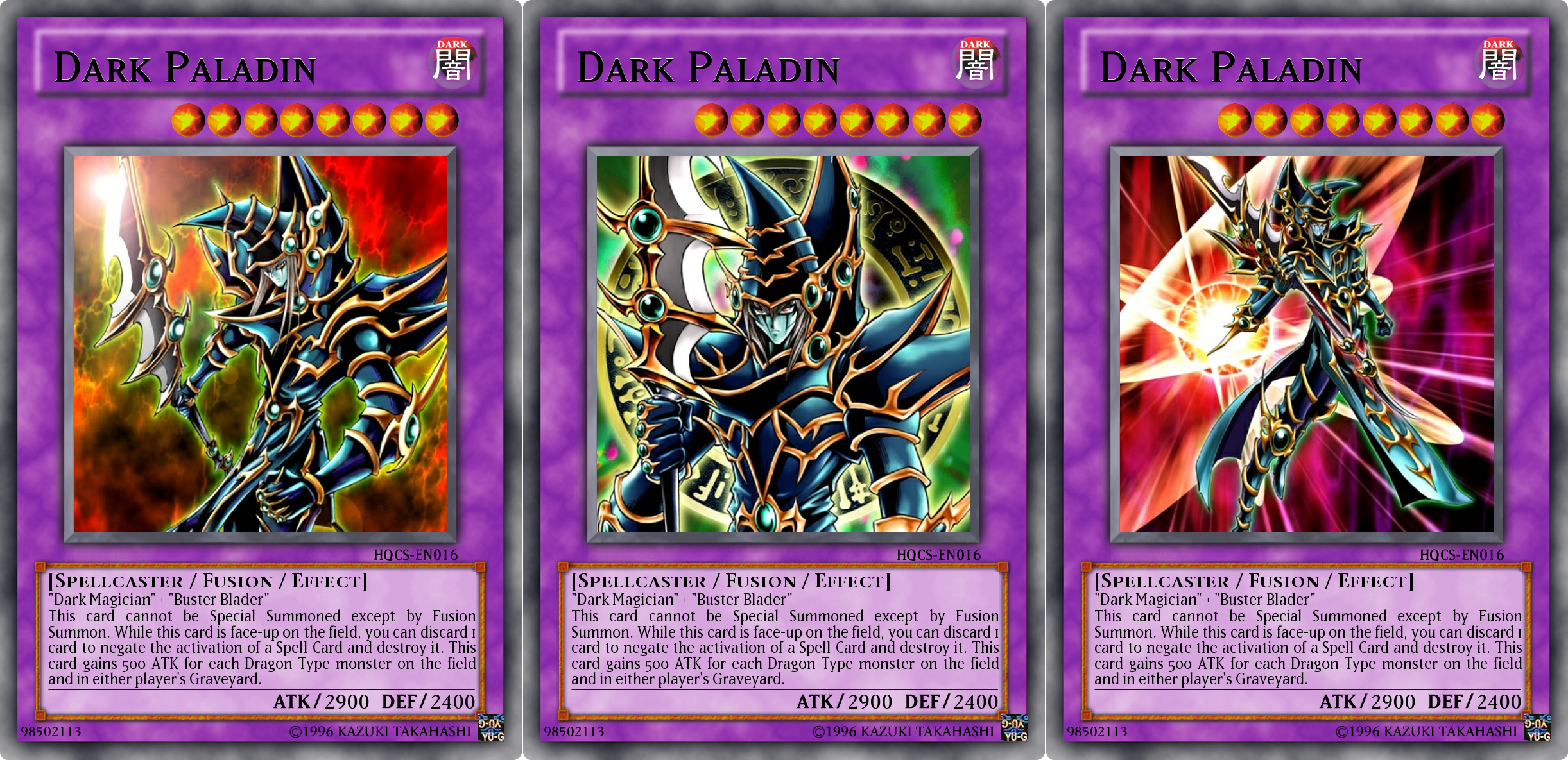 HQ Card   Dark Paladin by BT YGO on