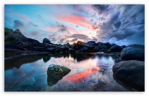 Virgin Gorda Rocks HD Desktop Wallpaper Widescreen High Definition