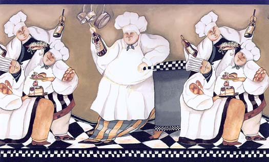 Black Checkered Chef Wallpaper Border   Wallpaper Border Wallpaper 525x317
