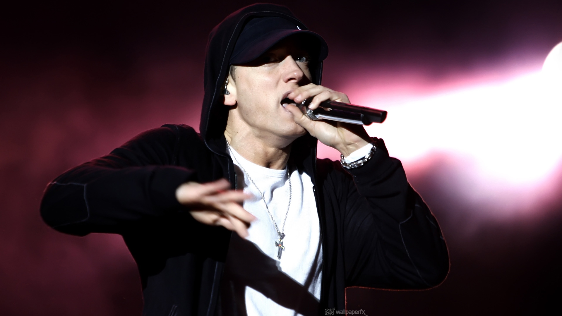 Eminem Performing High Definition Wallpaper HD