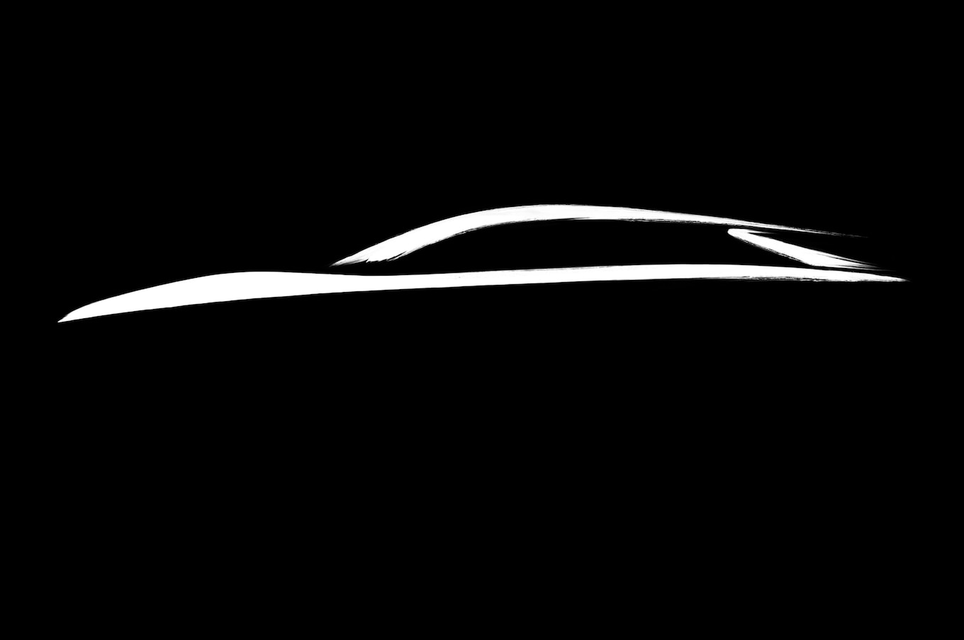 Infiniti Qx50 Concept Line Drawing Black Background Motortrend