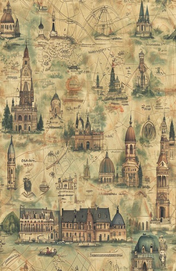 Vintage Map Wallpaper
