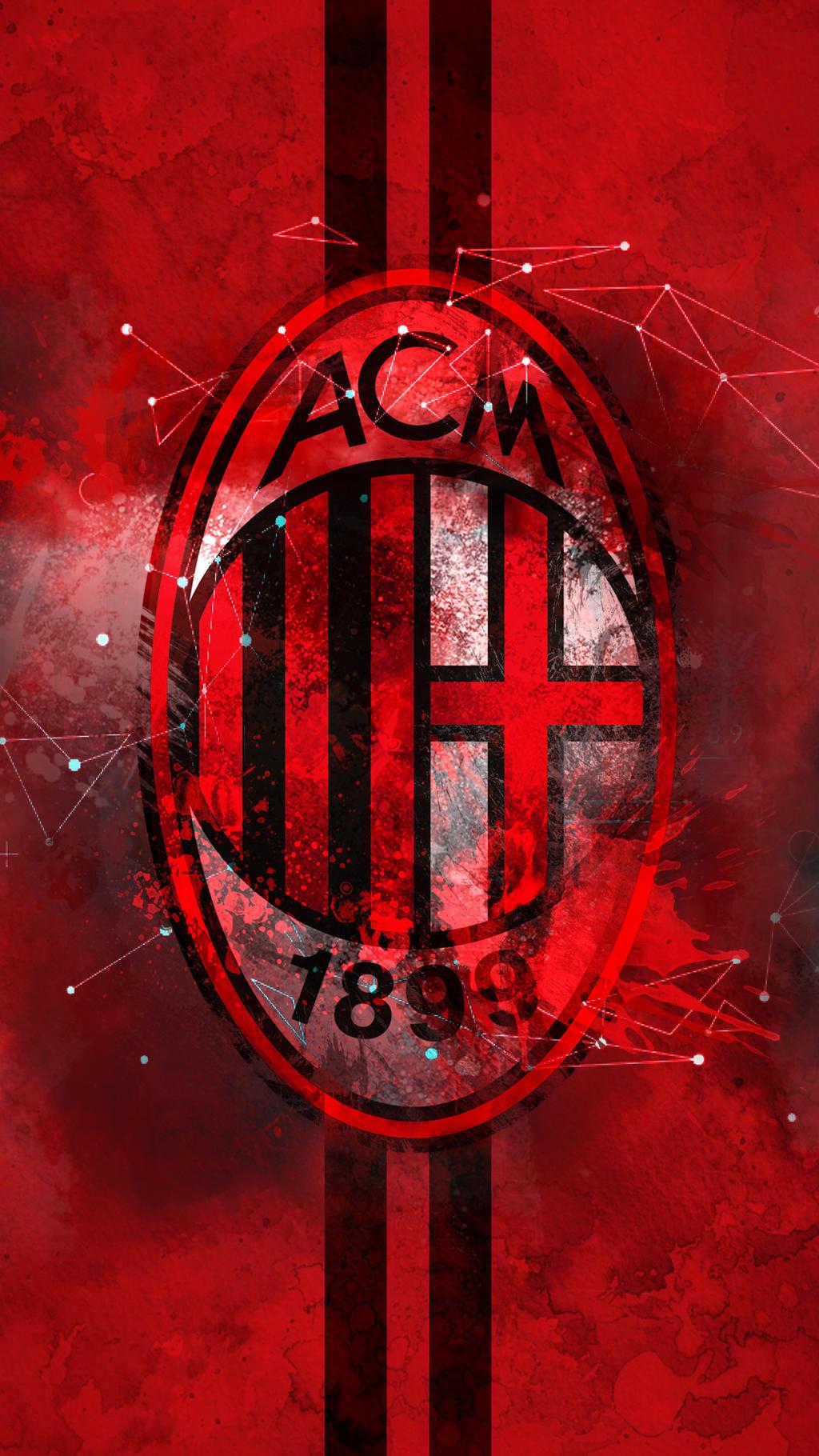 AC Milan HD Logo Wallpaper by Kerimov23