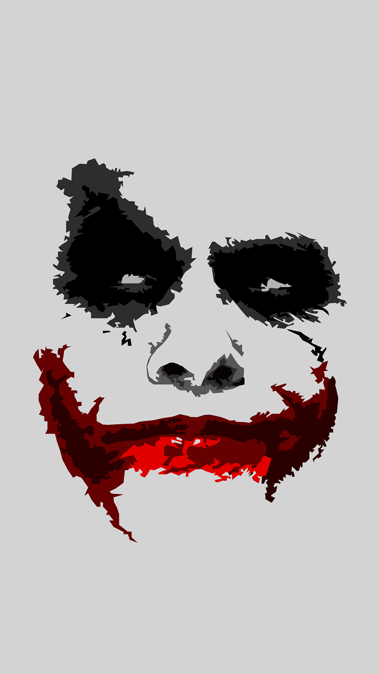 Joker Face iPhone 3wallpaper Parallax