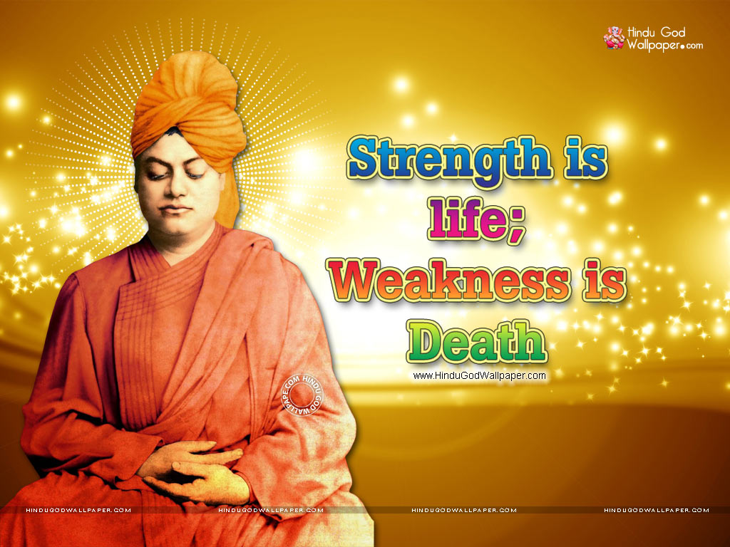 Life Quotes Swami Vivekananda Wallpaper