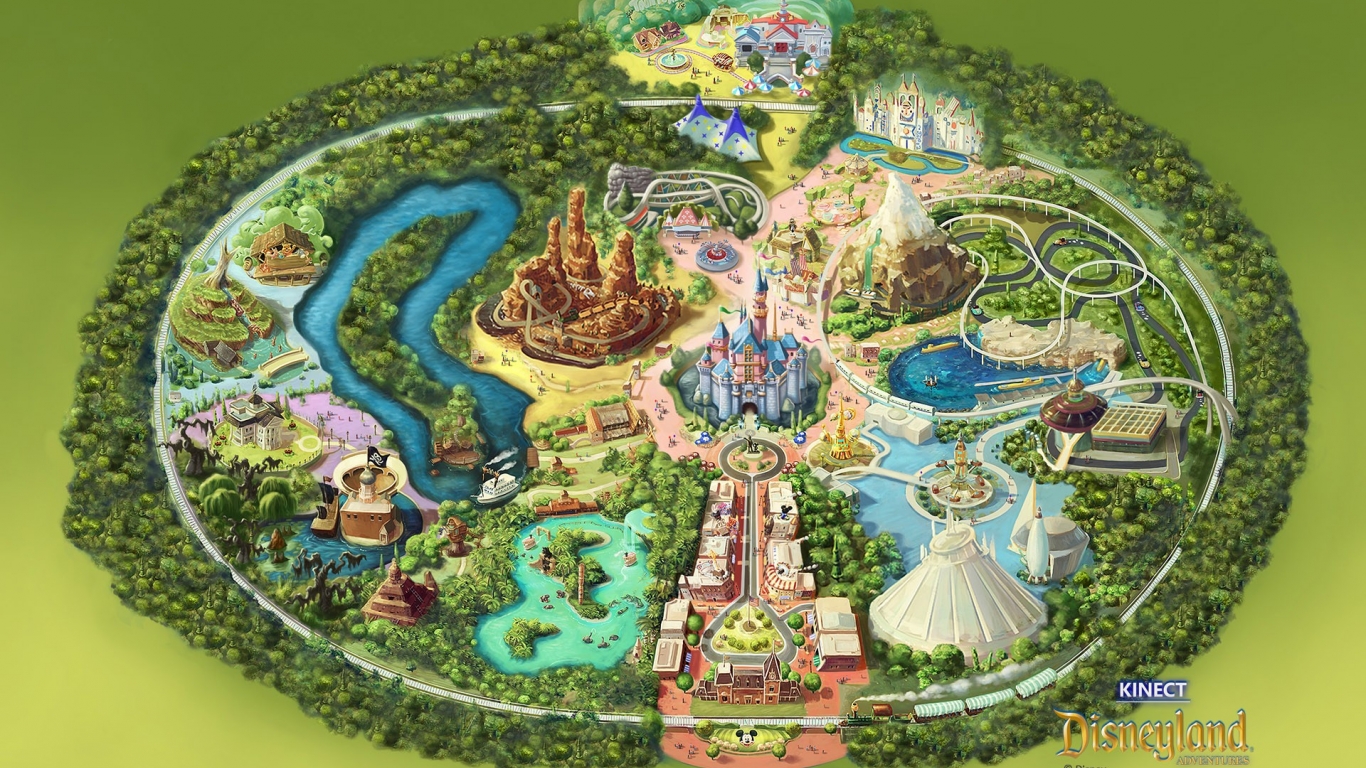 Kinect Disneyland Wallpaper