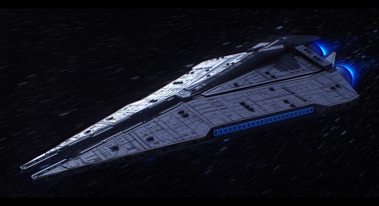 Imperial Star Destroyer By Adamkop