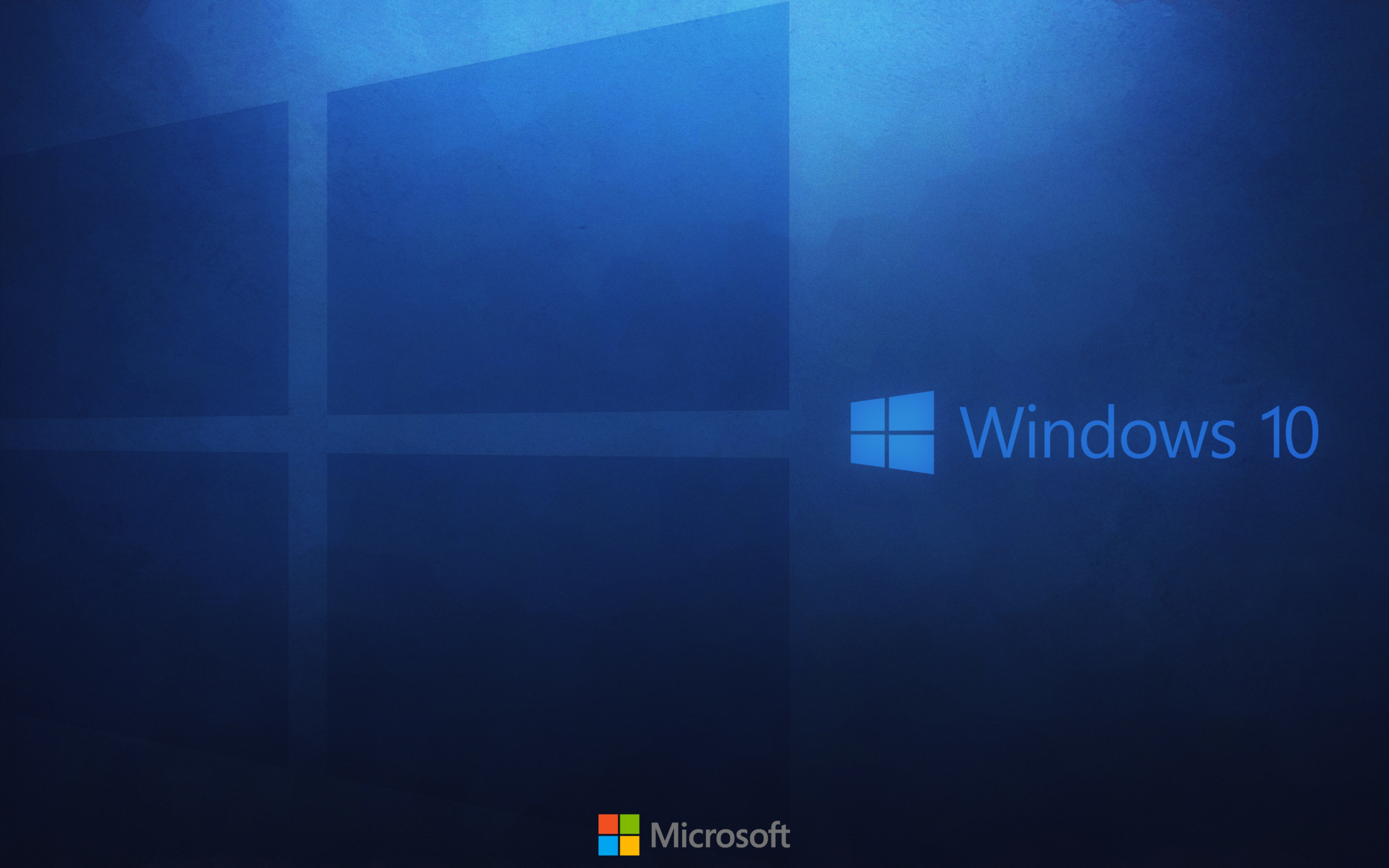 HD Background Windows 10 Wallpaper Microsoft Operating System Blue 3840x2400