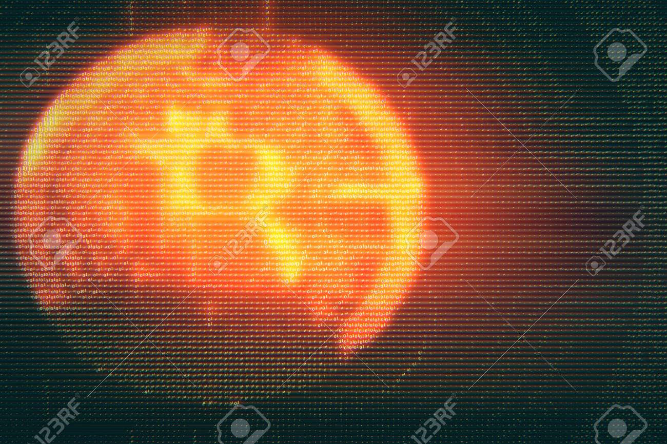 Abstract Binary Code Bitcoin Background Backdrop Wallpaper Trade