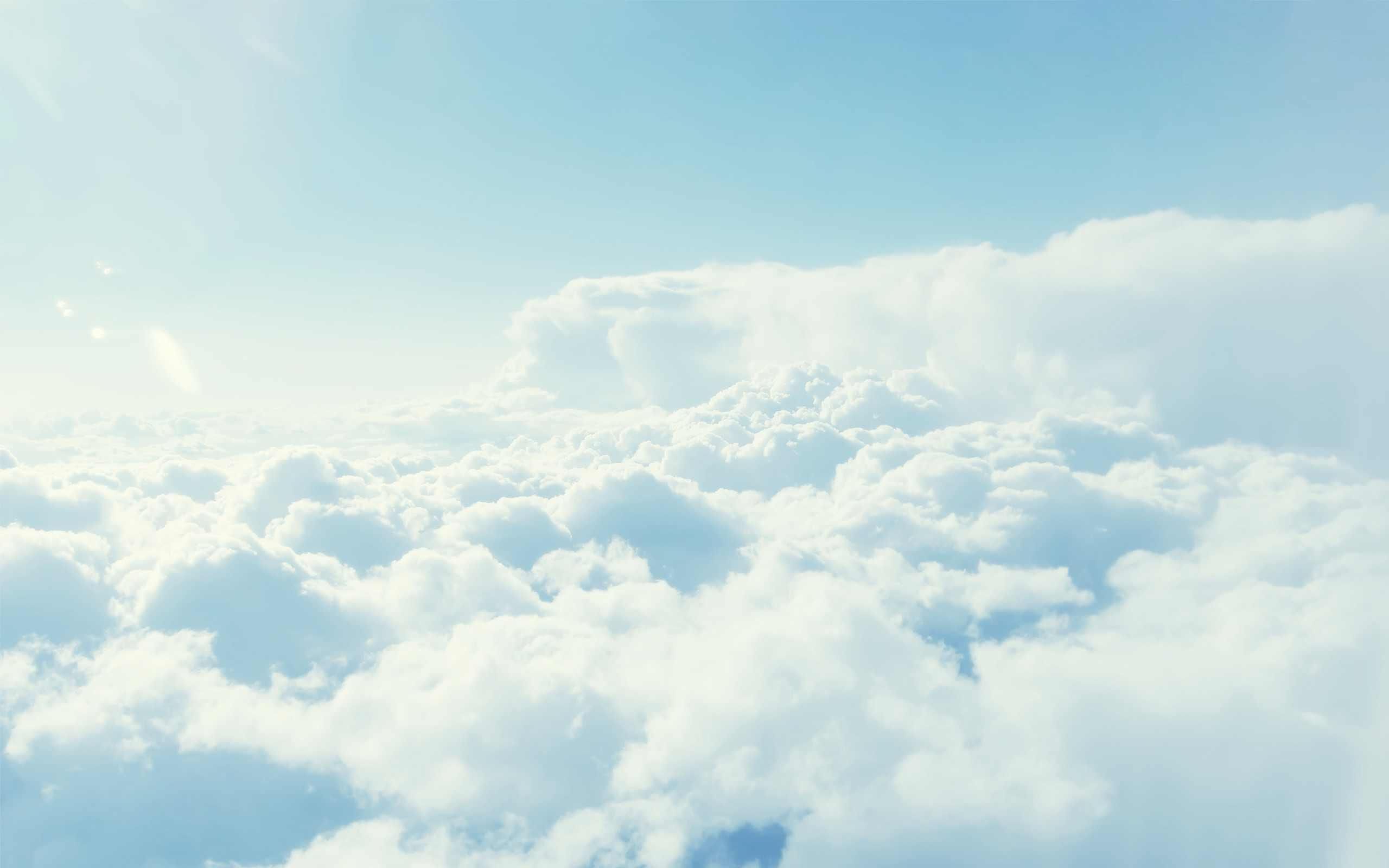 Aesthetic Cloud Desktop Wallpaper On