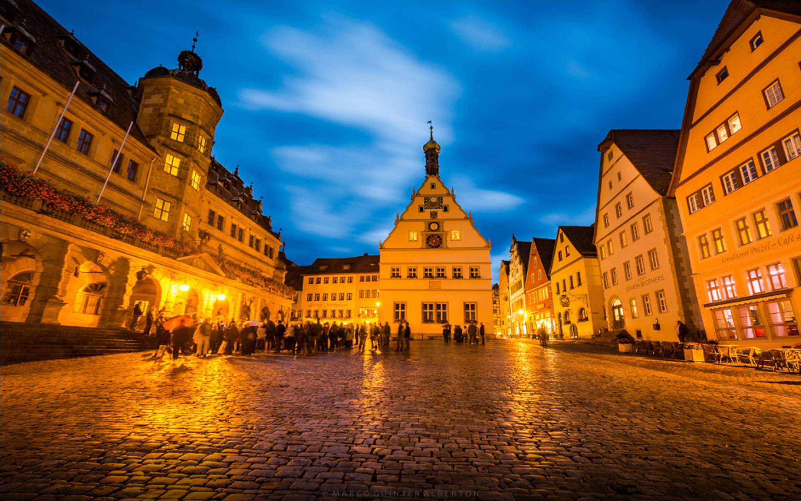 Rothenburg Ob Der Tauber Is A Town In The District Of Ansbach