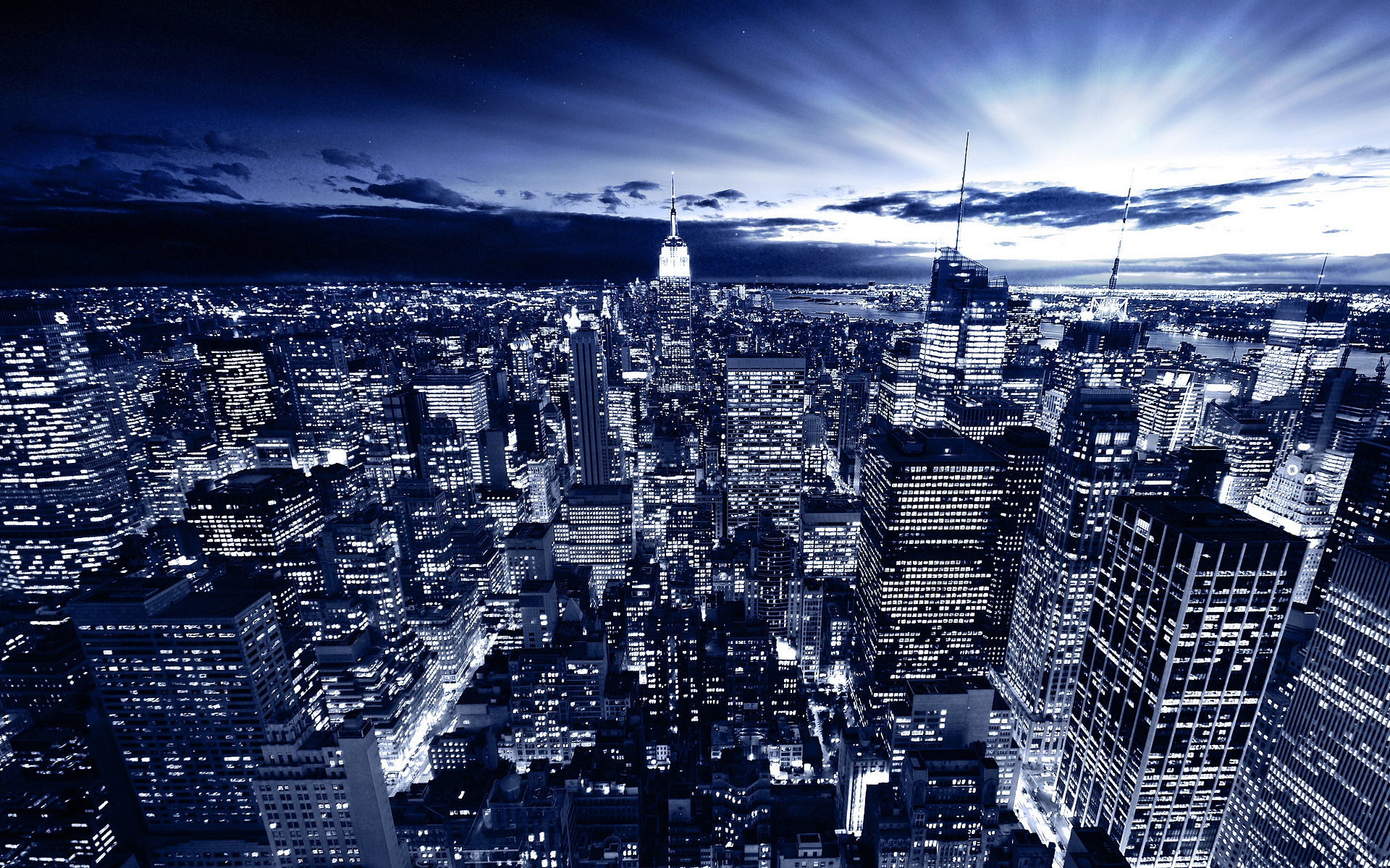 New York in Blue Wallpapers HD Wallpapers