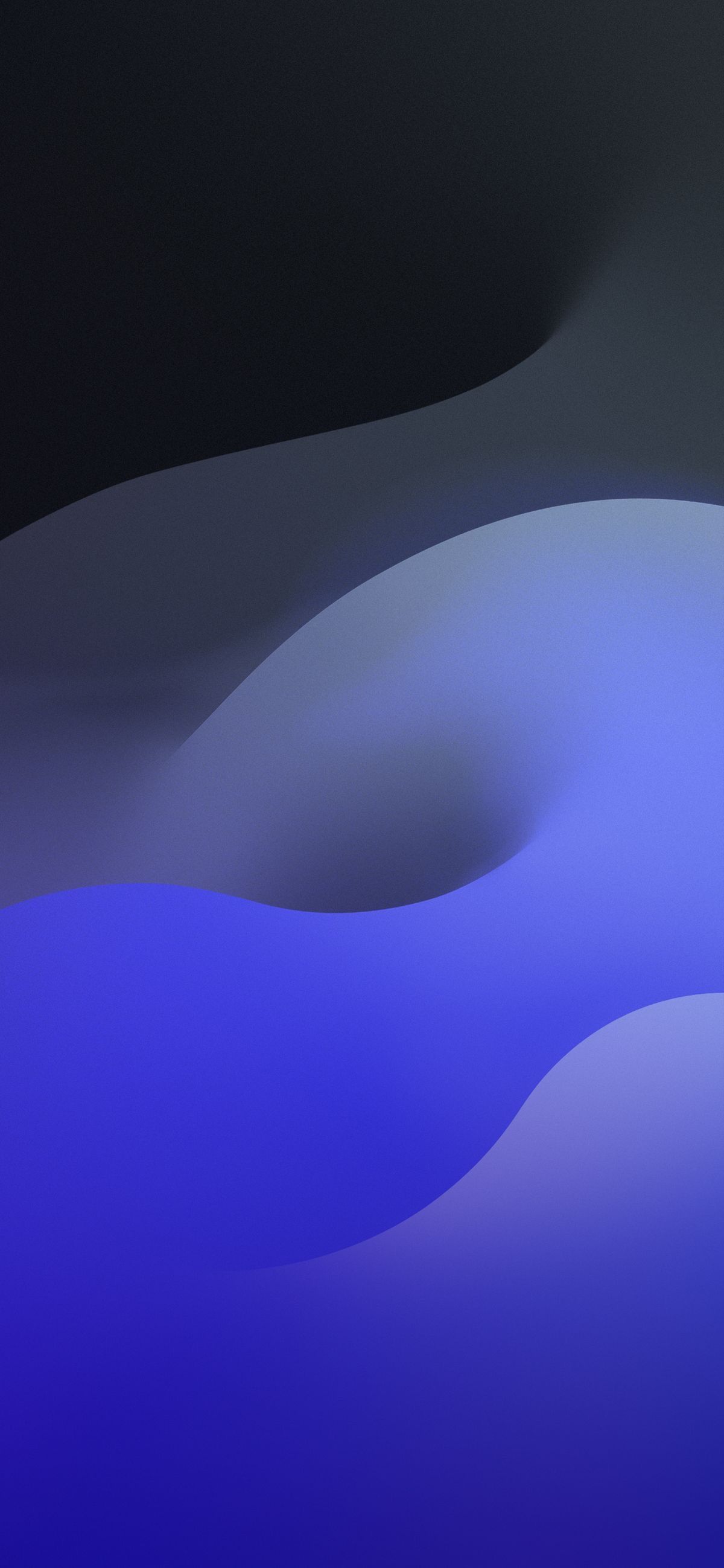 Abstract Blue And Black iPhone Wallpaper