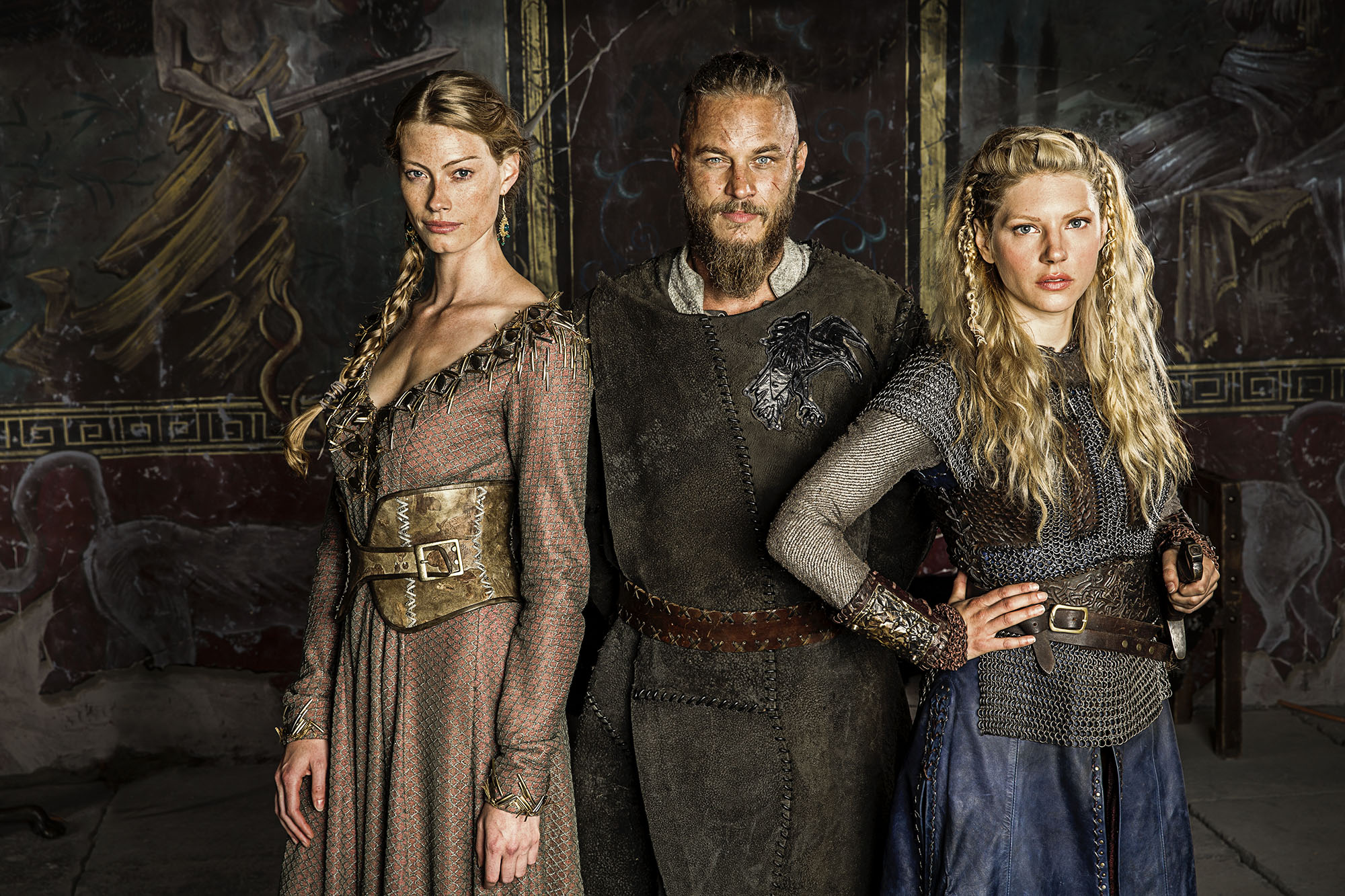 New Vikings Photos Show Ragnar S Love Triangle Will Get Messy Nerd