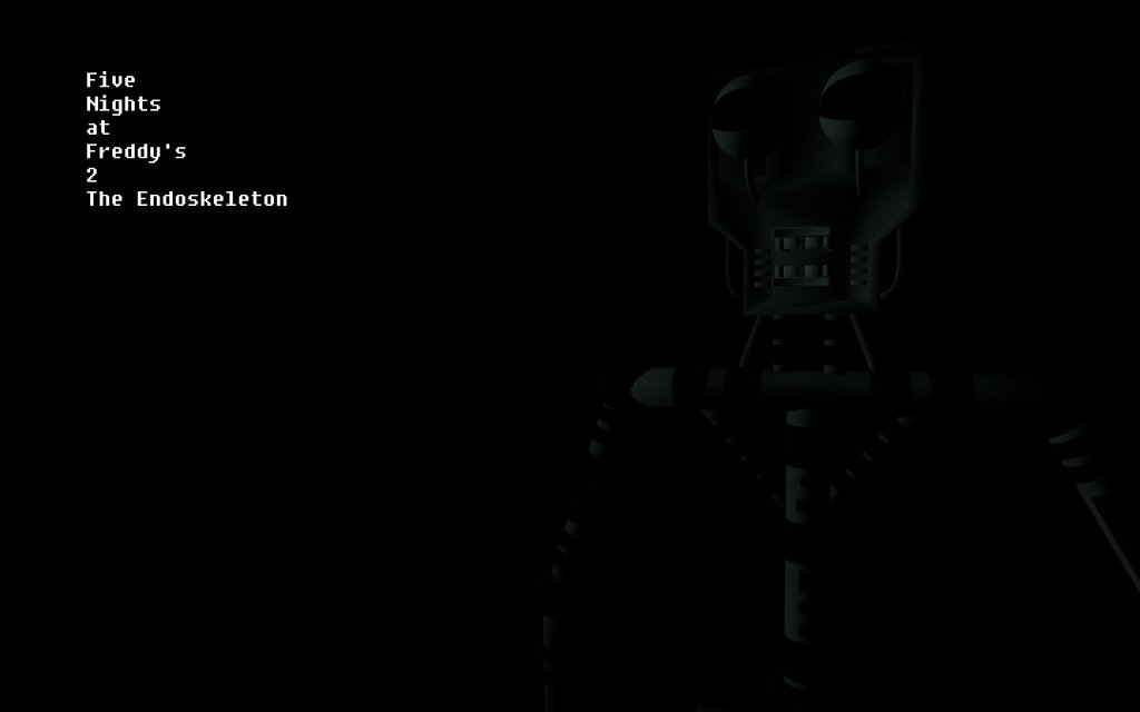 Gmod] FNAF 2 Wallpaper The Endoskeleton by M P S Games 1024x640