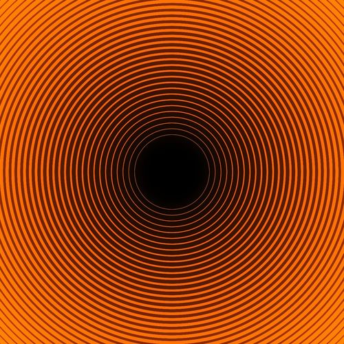 Orange Optical Illusion Wallpaper For Samsung