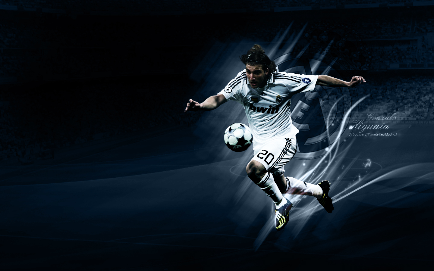 Karim Benzema Higuain Real Madrid Soccer Wallpaper